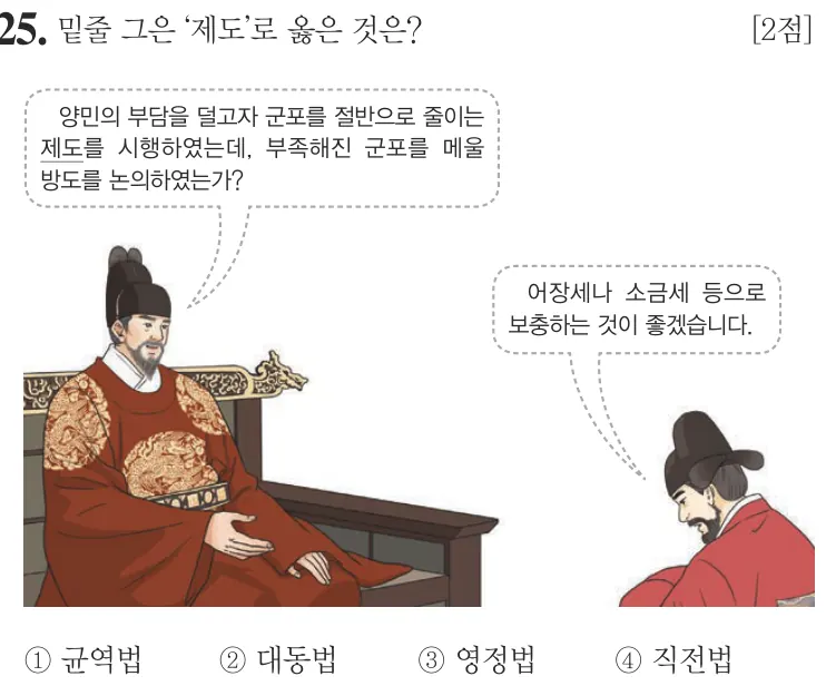 제58회 기본 25번 문제지 원본