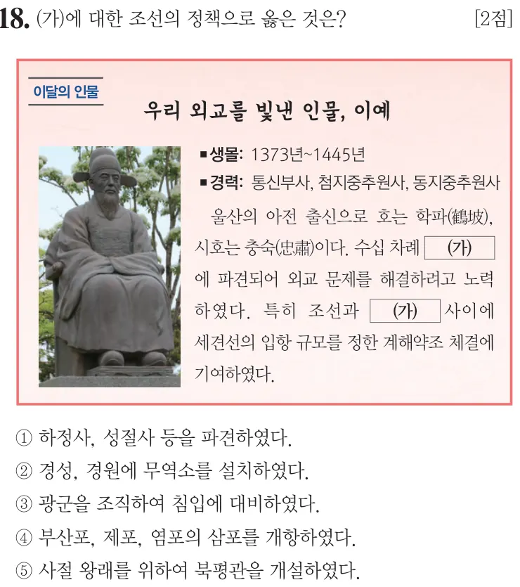 제58회 심화 18번 문제지 원본