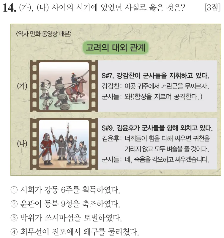 제61회 기본 14번 문제지 원본