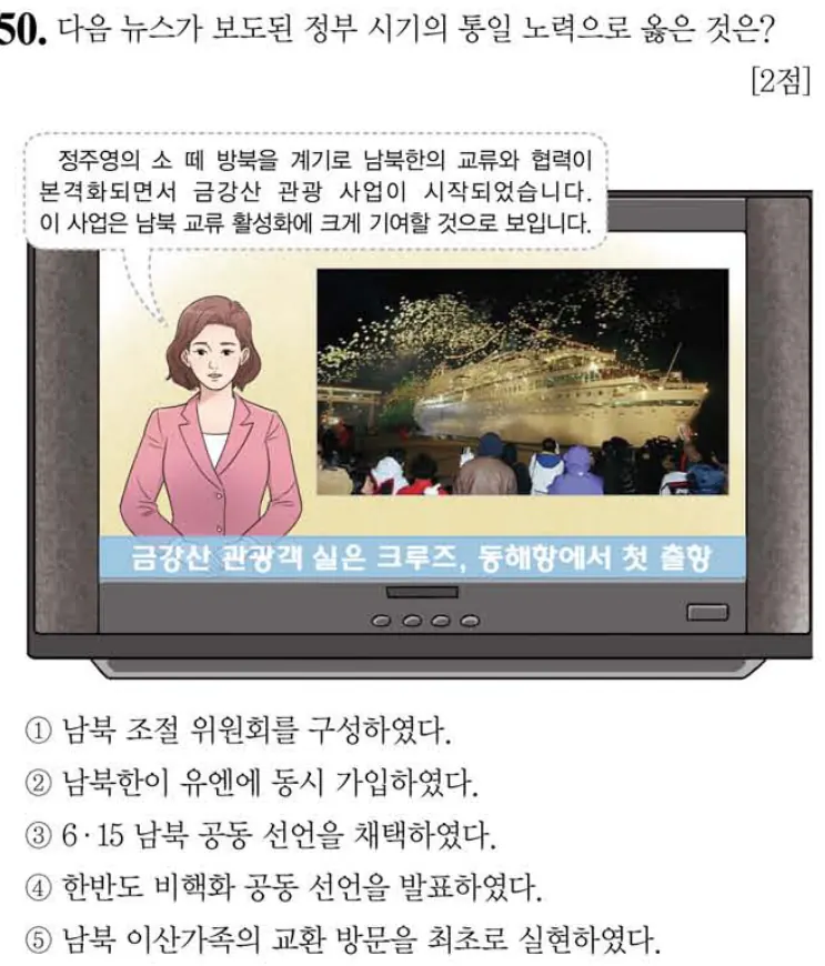 제61회 심화 50번 문제지 원본