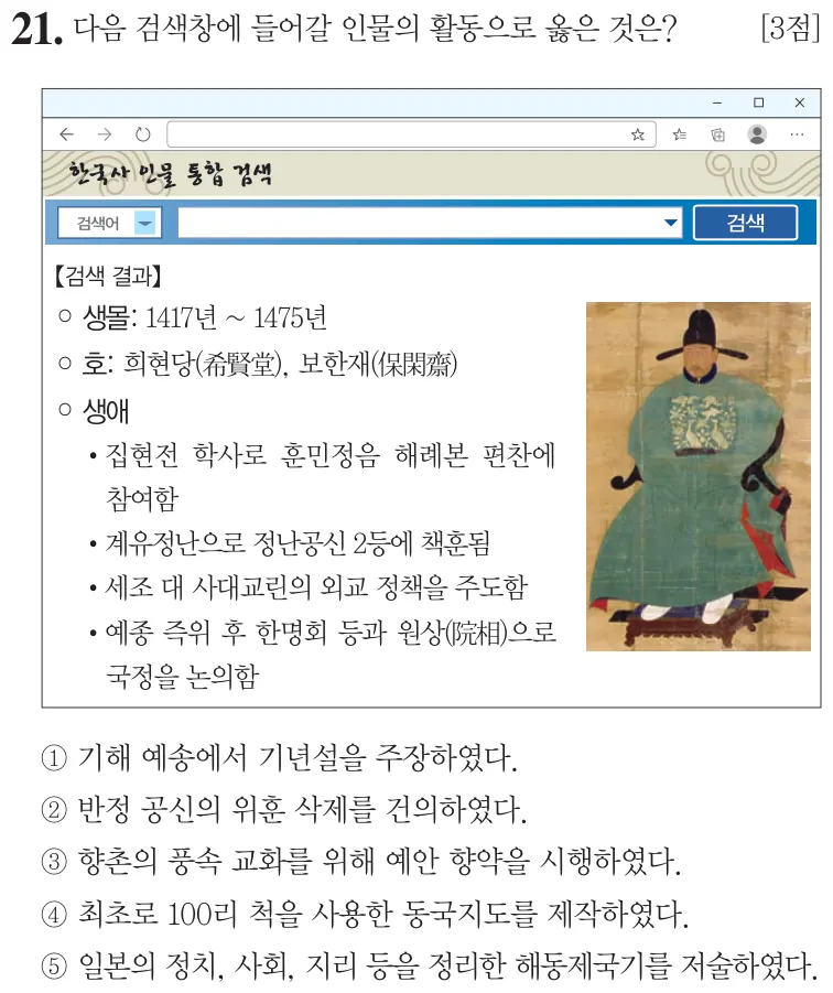 제62회 심화 21번 문제지 원본