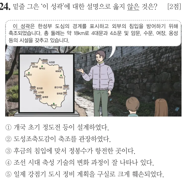 제62회 심화 24번 문제지 원본