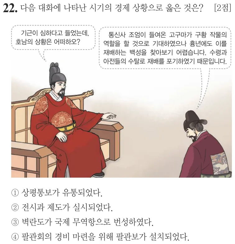 제63회 기본 22번 문제지 원본