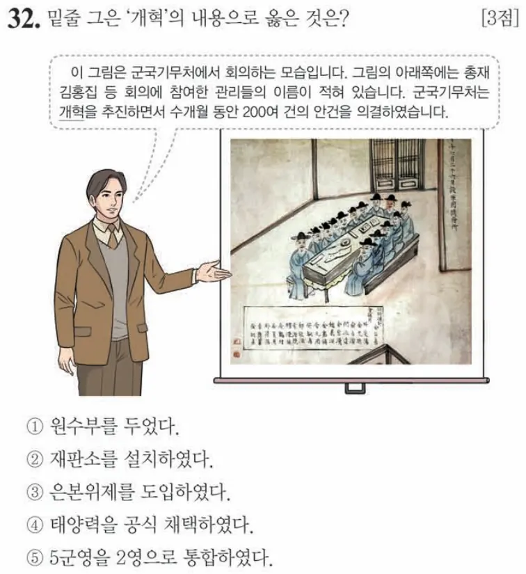 제63회 심화 32번 문제지 원본