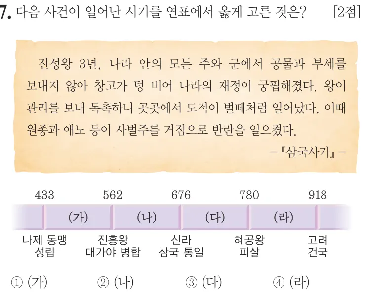 제64회 기본 7번 문제지 원본