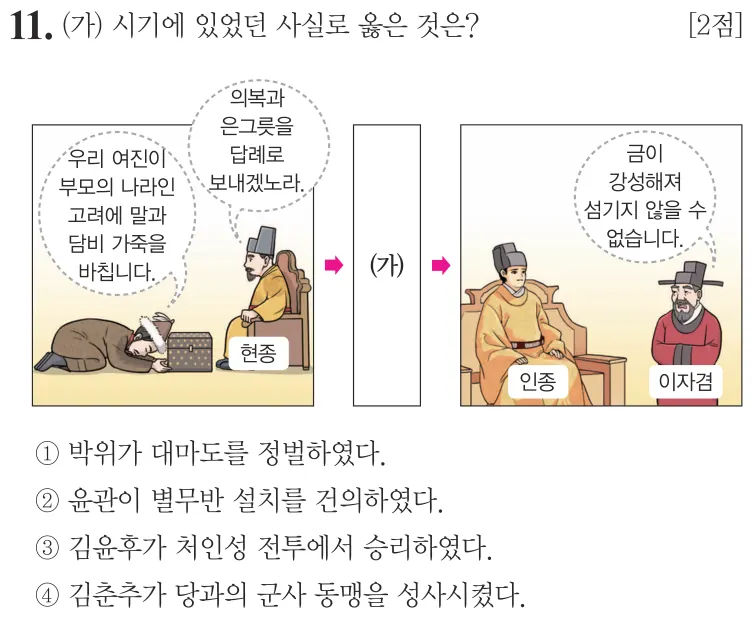 제64회 기본 11번 문제지 원본