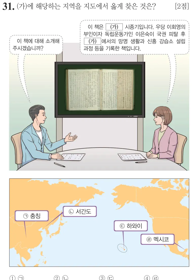 제64회 기본 31번 문제지 원본