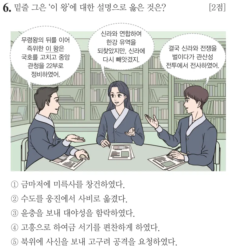 제64회 심화 6번 문제지 원본