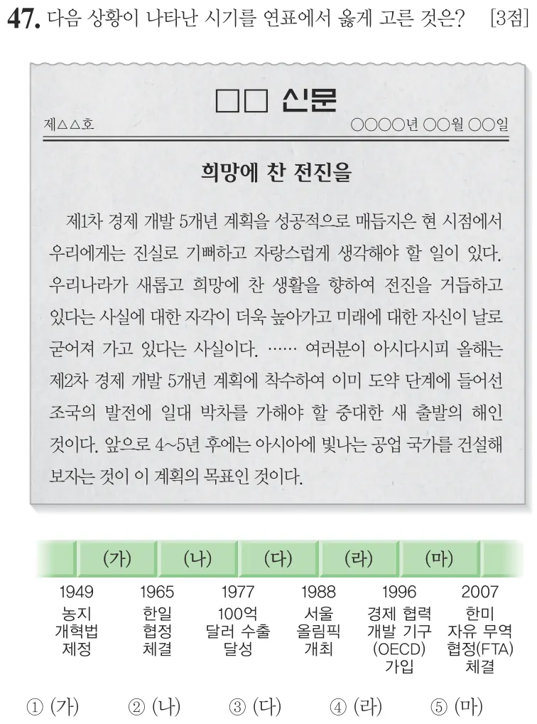 제65회 심화 47번 문제지 원본