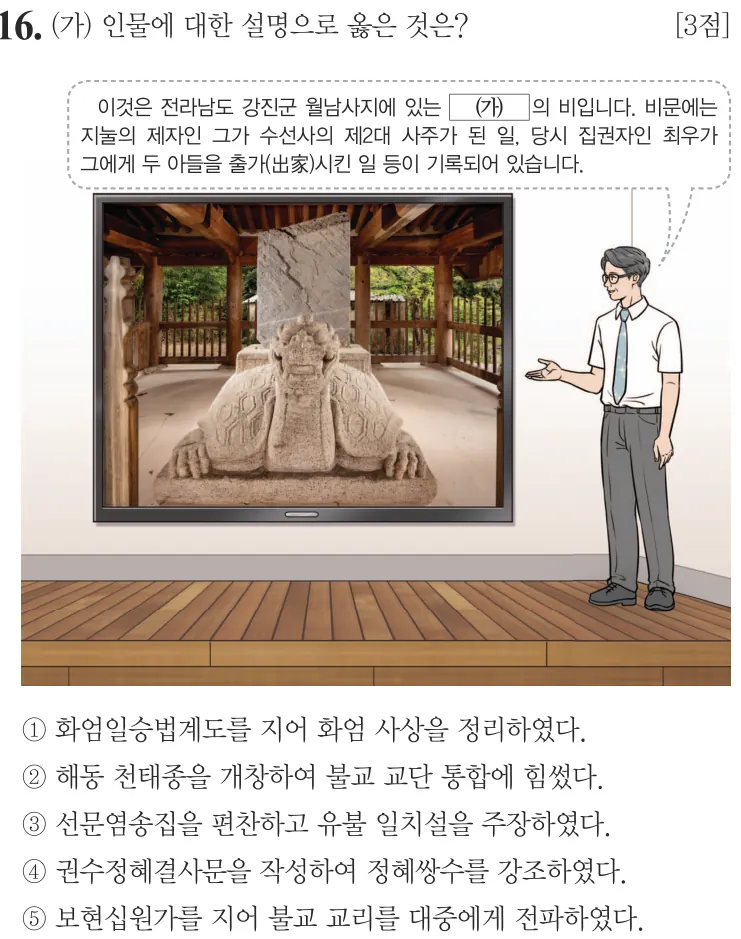 제66회 심화 16번 문제지 원본
