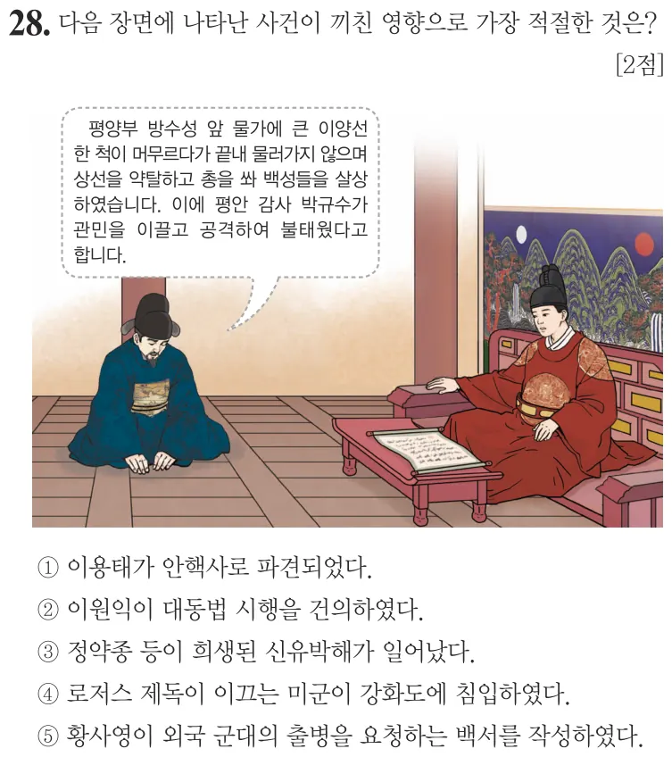 제66회 심화 28번 문제지 원본