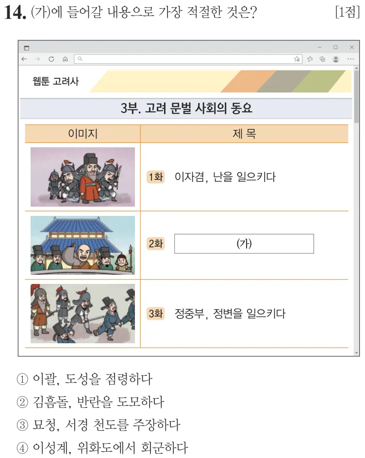 제67회 기본 14번 문제지 원본