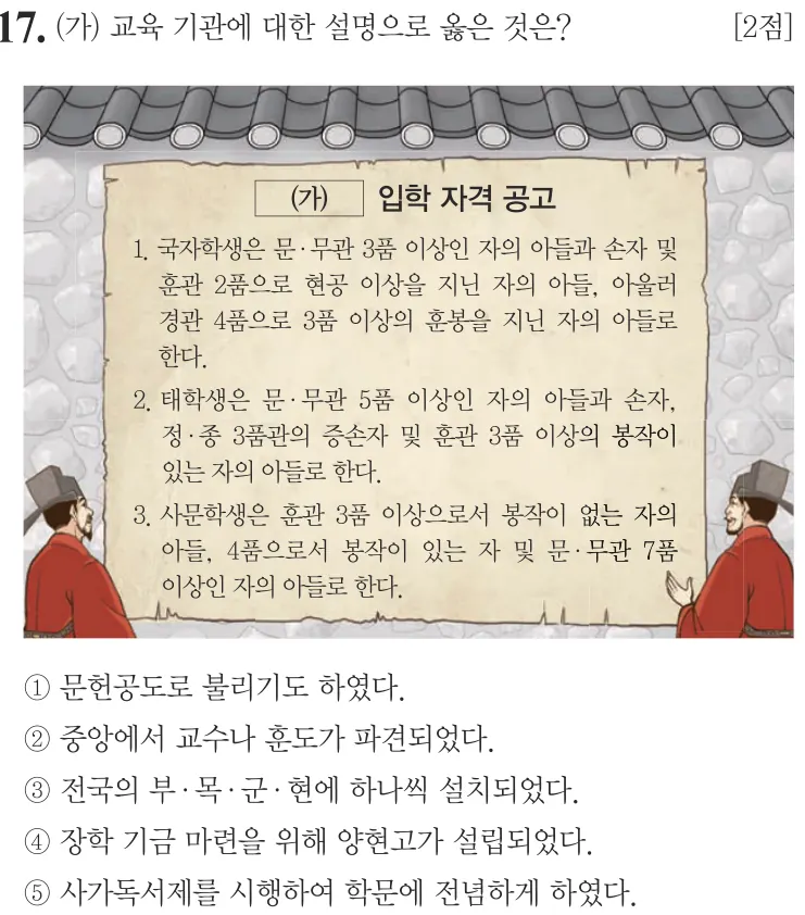 제67회 심화 17번 문제지 원본