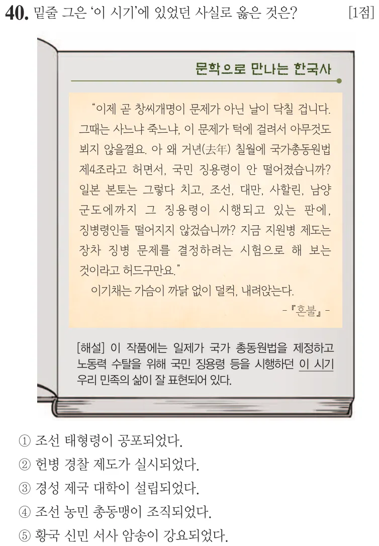 제67회 심화 40번 문제지 원본