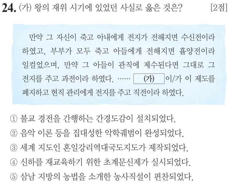 제69회 심화 24번 문제지 원본