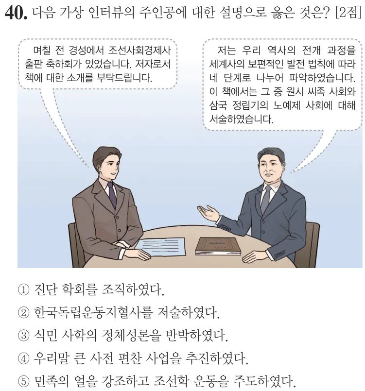 제69회 심화 40번 문제지 원본