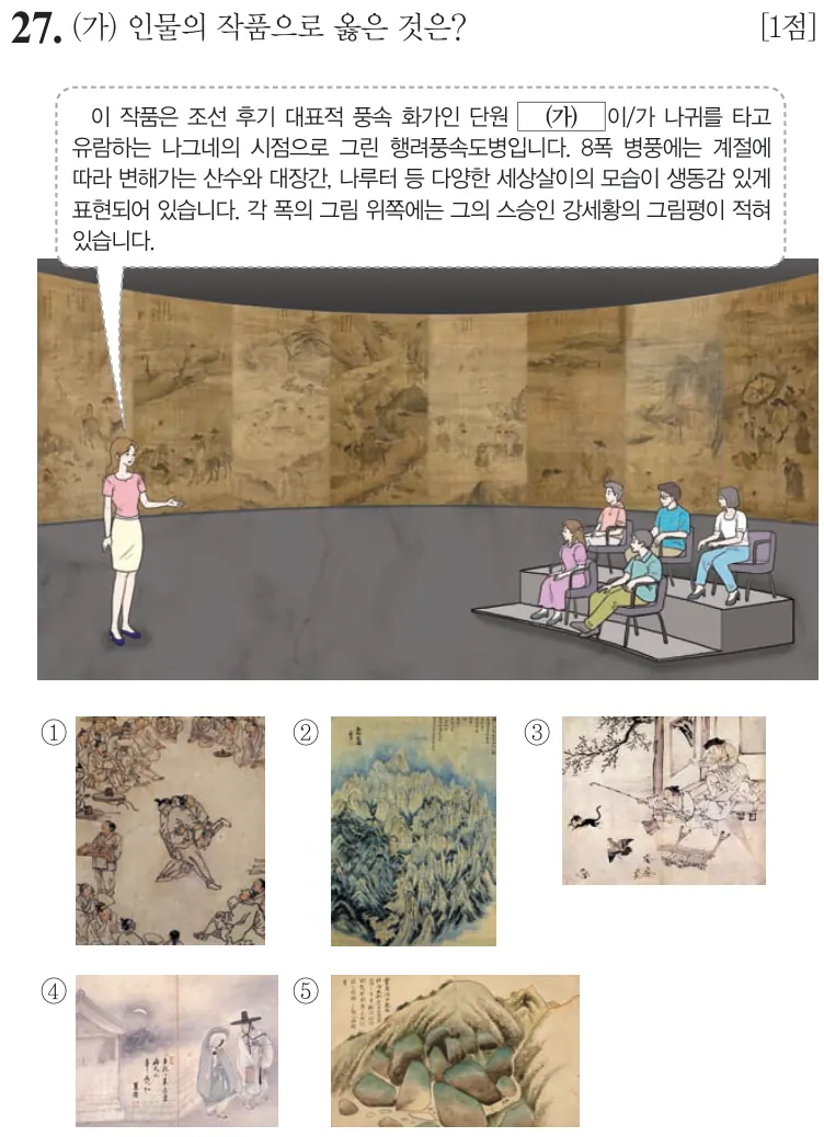 제70회 심화 27번 문제지 원본