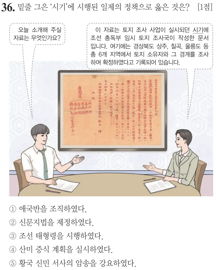 제70회 심화 36번 문제지 원본