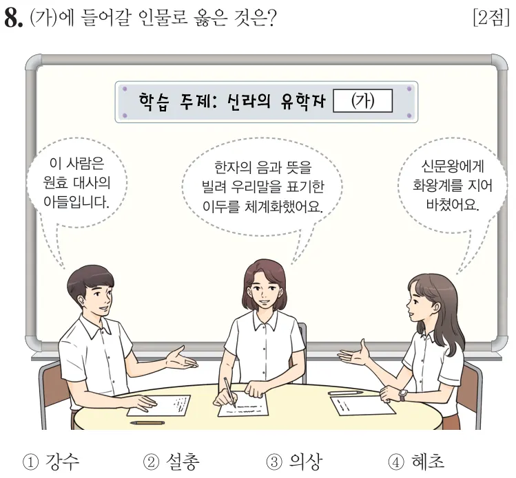 제71회 기본 8번 문제지 원본