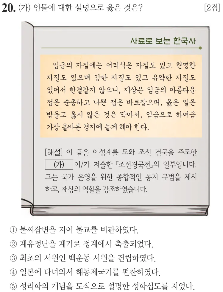 제73회 심화 20번 문제지 원본