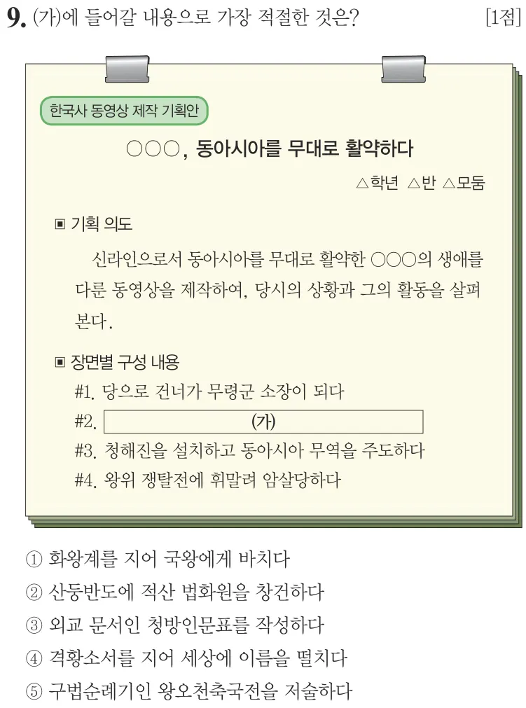 제74회 심화 9번 문제지 원본