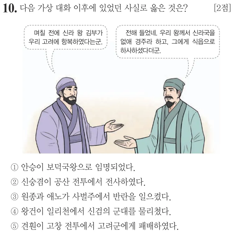 제74회 심화 10번 문제지 원본