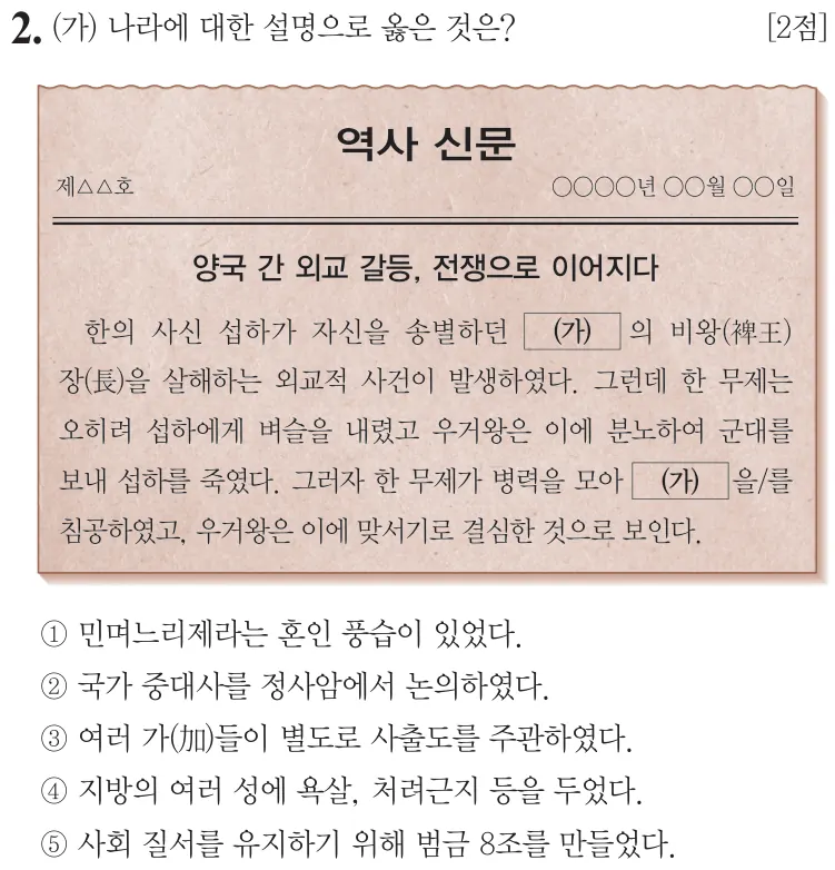 제77회 심화 2번 문제지 원본