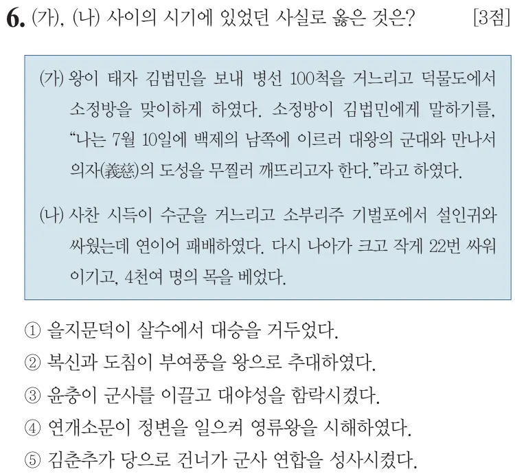 제77회 심화 6번 문제지 원본