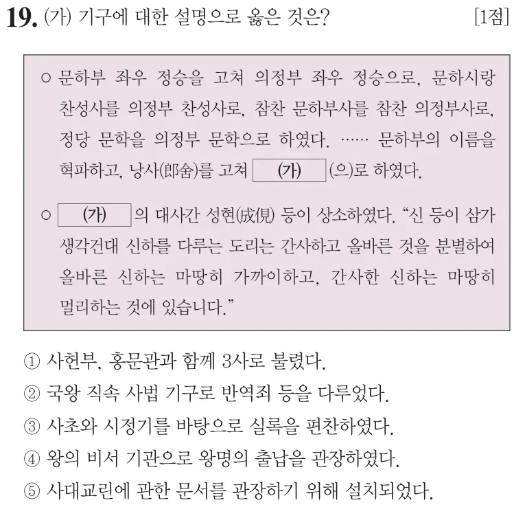 제77회 심화 19번 문제지 원본