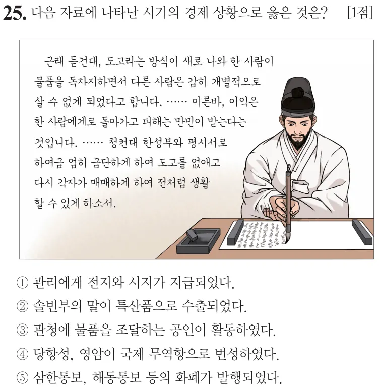 제77회 심화 25번 문제지 원본