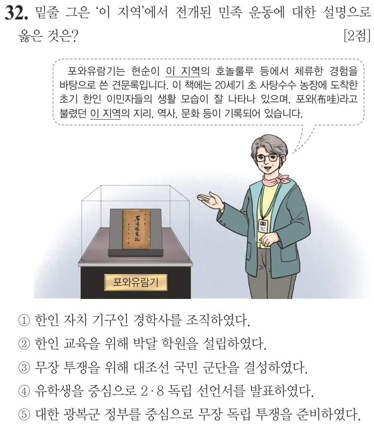 제77회 심화 32번 문제지 원본