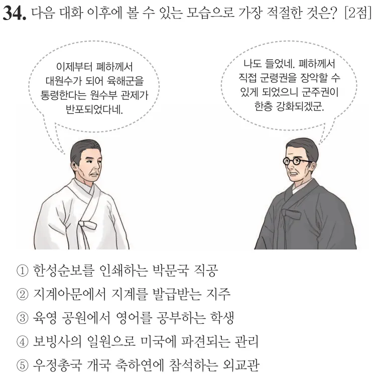 제79회 심화 34번 문제지 원본